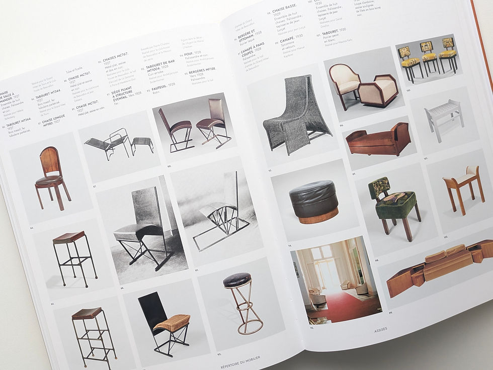 Thumbnail: PIERRE CHAREAU : VOLUME I  BIOGRAPHIE. EXPOSITIONS.  MOBILIER.