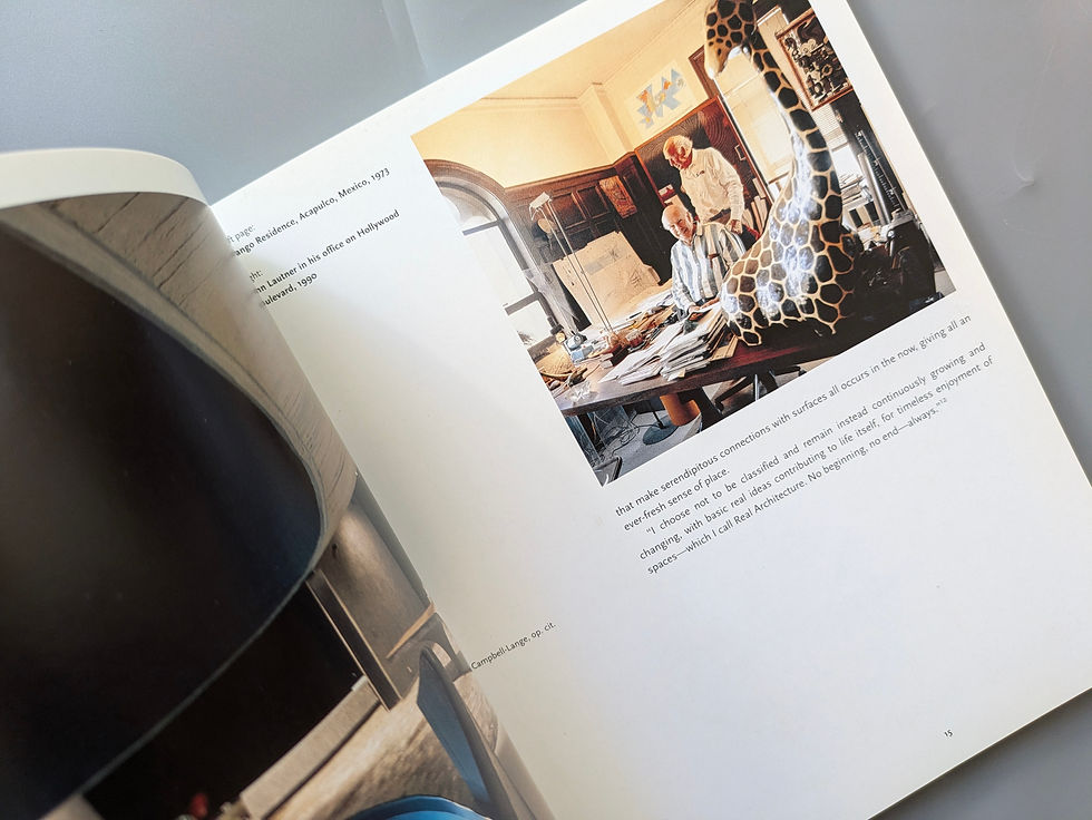 サムネイル： LAUTNER 1911 - 1994 / BARBARA-ANN CAMPBELL-LANGE