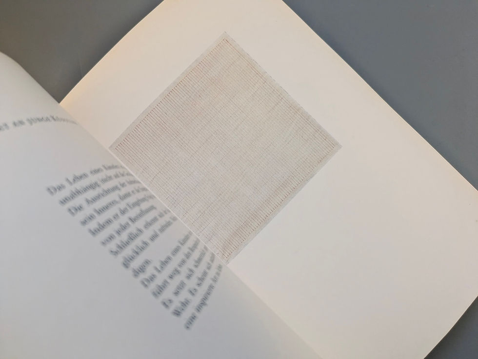 Thumbnail: Agnes Martin : Writings / Schriften
