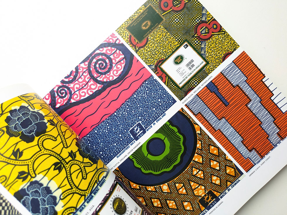 サムネイル： AFRICAN WAX PRINT TEXTILES / ANNE GROSFILLEY