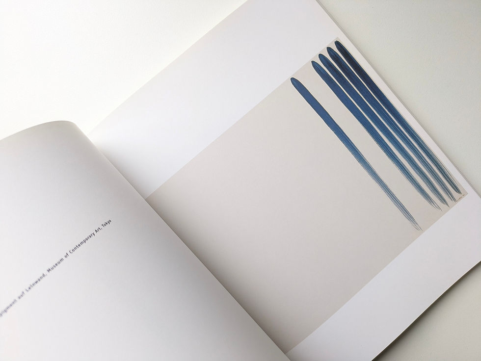 サムネイル： Lee Ufan Gemalde 1973 bis 2001 [SIGNED]