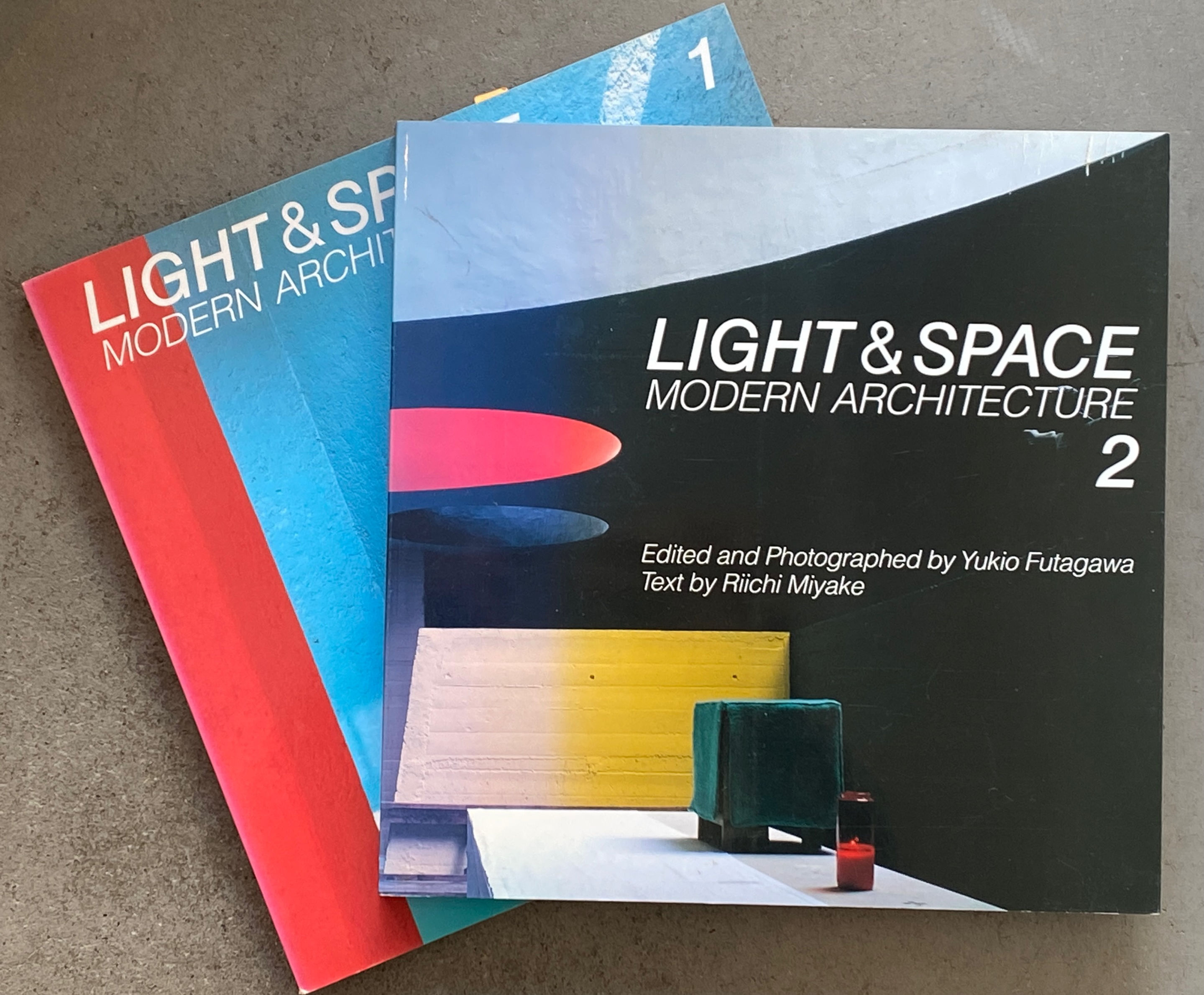 光の空間 LIGHT&SPACE MODERN ARCHITECTURE 1・2  セット