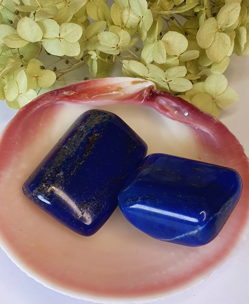 Trommelstein Lapislazuli
