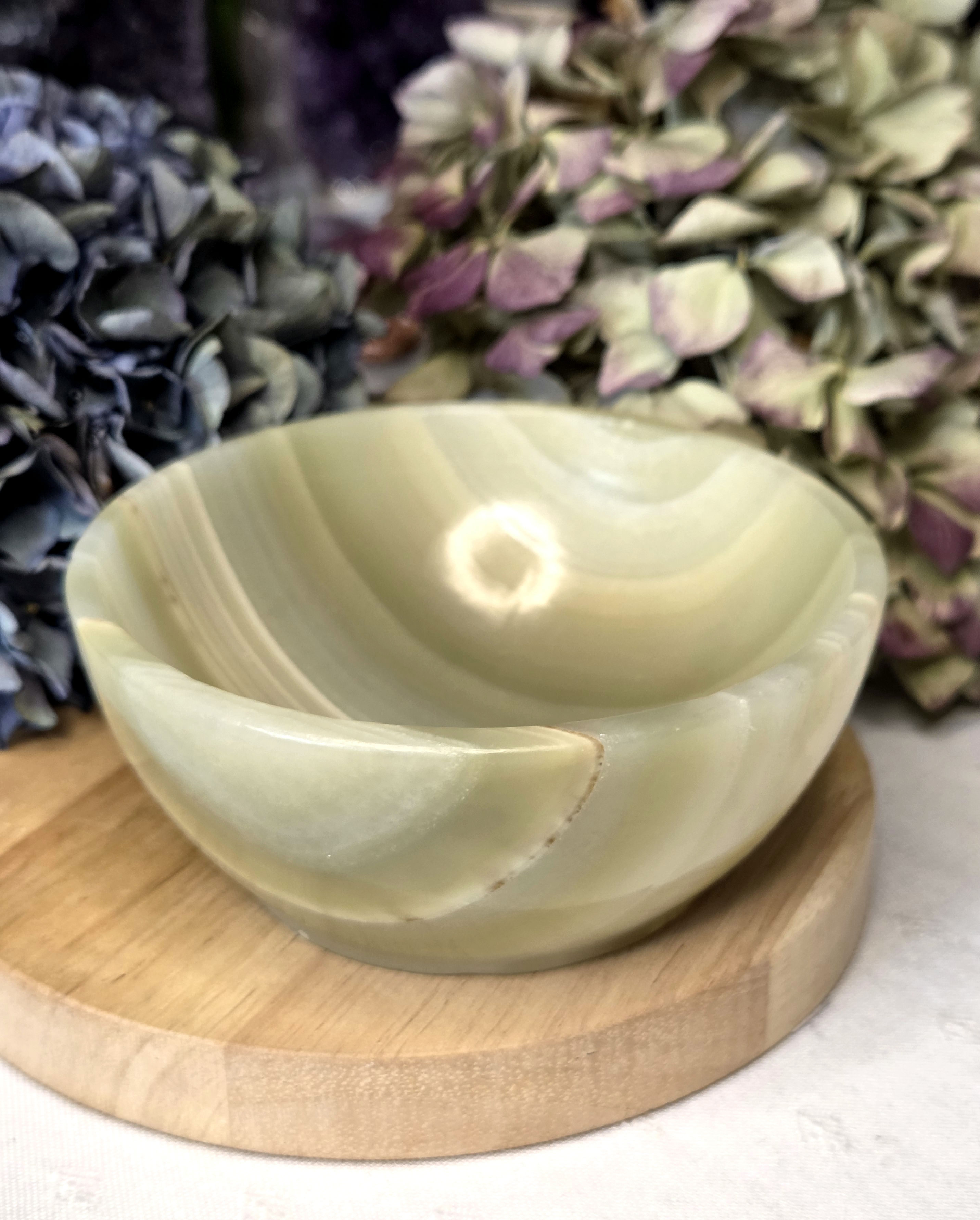 Edelstein Schale Afghanische Jade,groß