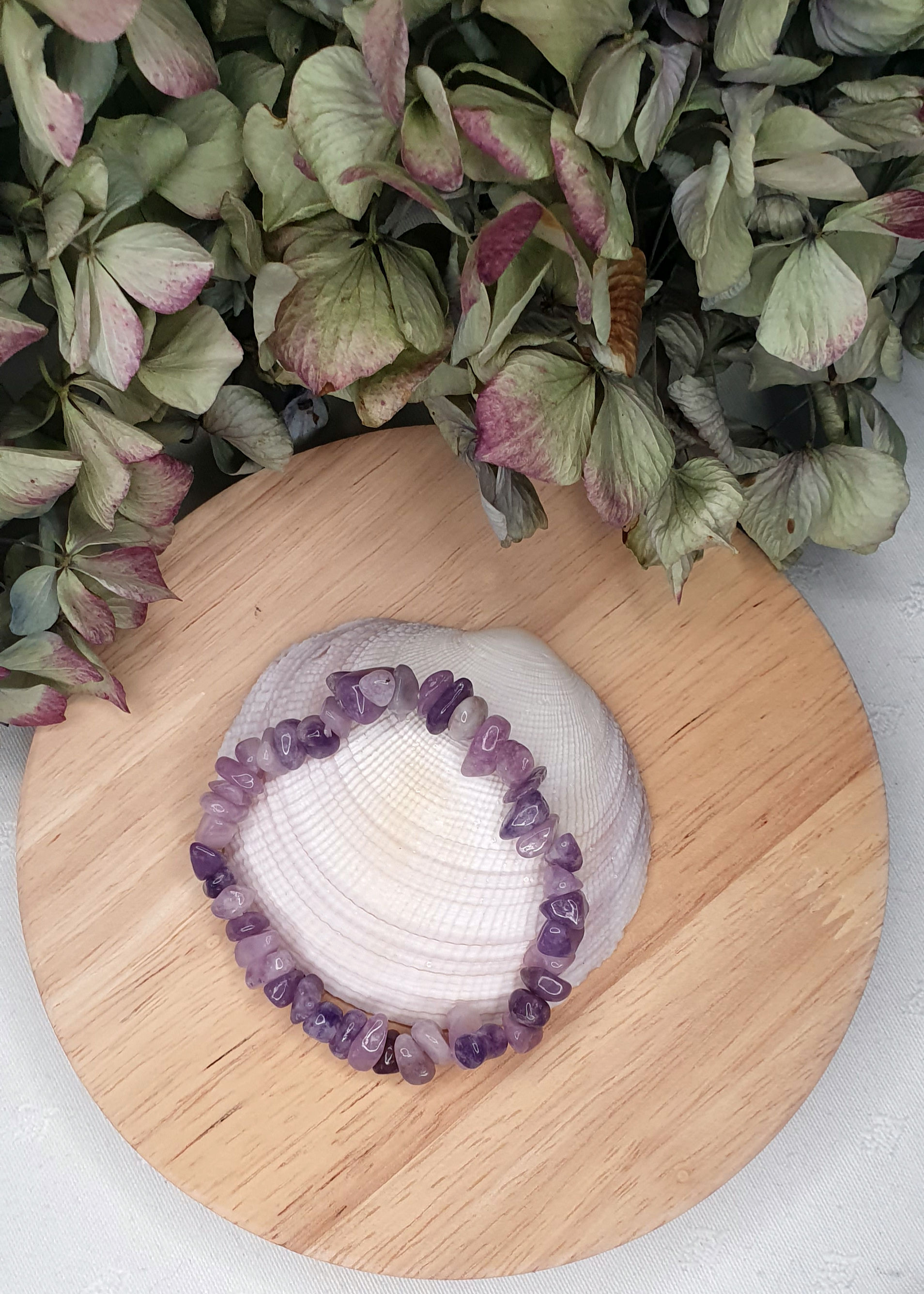 Splitterarmband Lepidolith