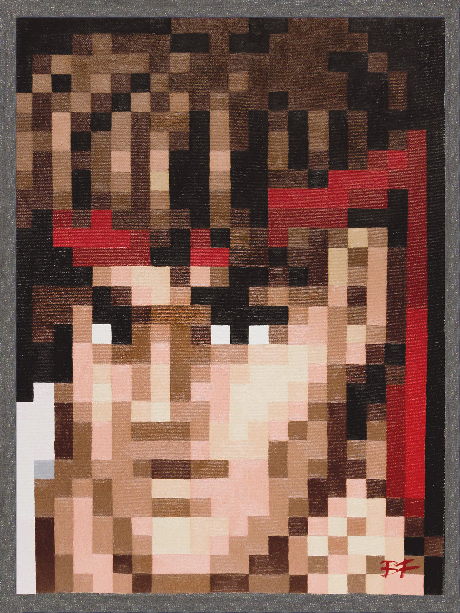 "Ryu Pixel Perfect Portrait"