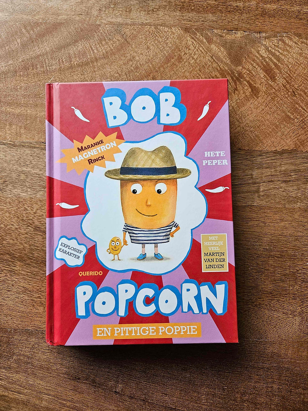 Bob Popcorn en pittige Poppie van Maranke Rinck en Martijn van der Linden
