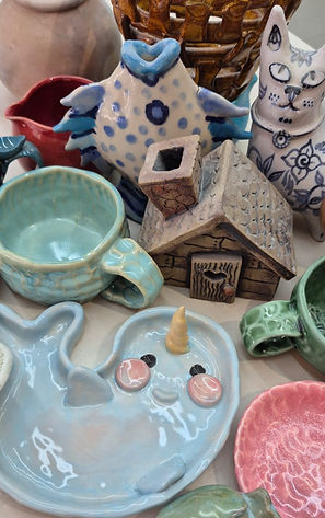 summer camp ceramic projects