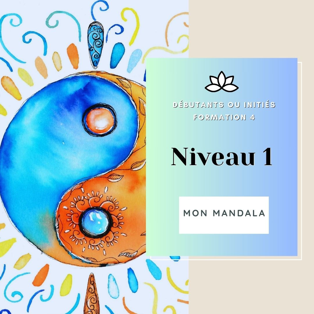NIVEAU 1 🎨Mon Mandala - n°4