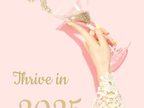 Thrive in 2025. Get back your energy and create the life that you want.