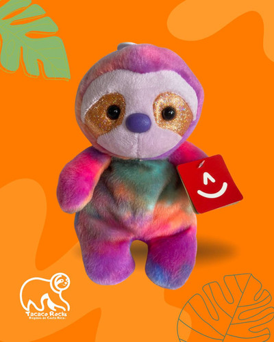 Bebé Oso Perezoso Arcoiris Adorable 20cm Tacaco Rocks