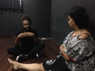 Visita da Thereza, eis a Rocha