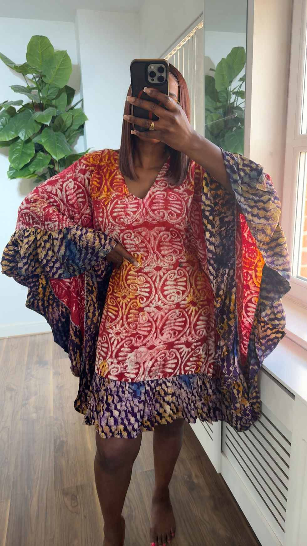 Thumbnail: Butterfly boubou dress 4