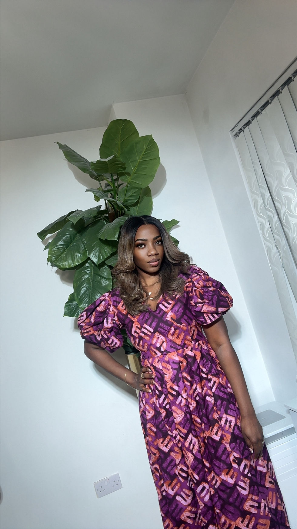Thumbnail: Ankara cotton dress 1