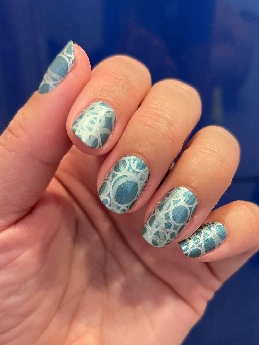 Teal Green Nail Wrap Set - Orbessence nailfie