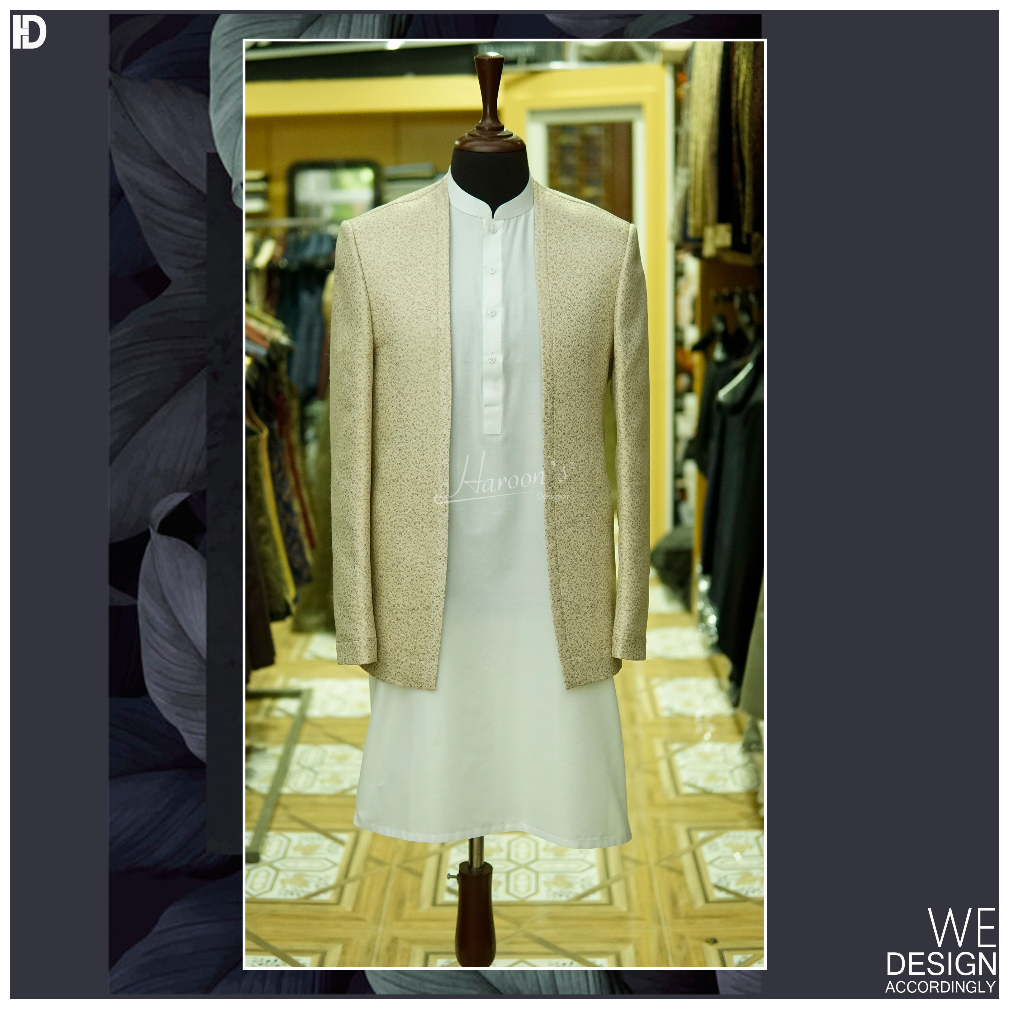 Open Style Prince Coat