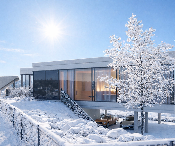 Vieno aukšto naujos statybos namas Pavilnyje 