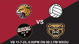 Volleyball Finishes Season Sweep Over Jags in 3-0 Contest