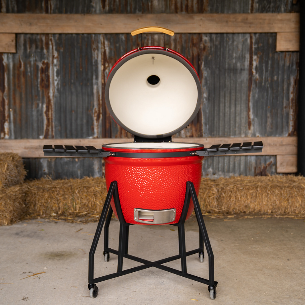 Thumbnail: Kamado X Supreme Ceramic Charcoal BBQ Grill – Red