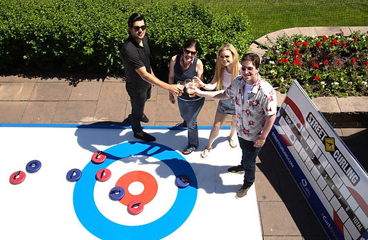 Street Curling Target