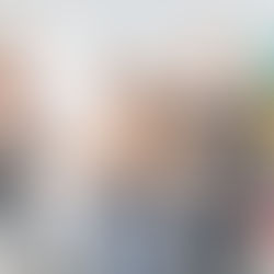 Exercise class of men and women