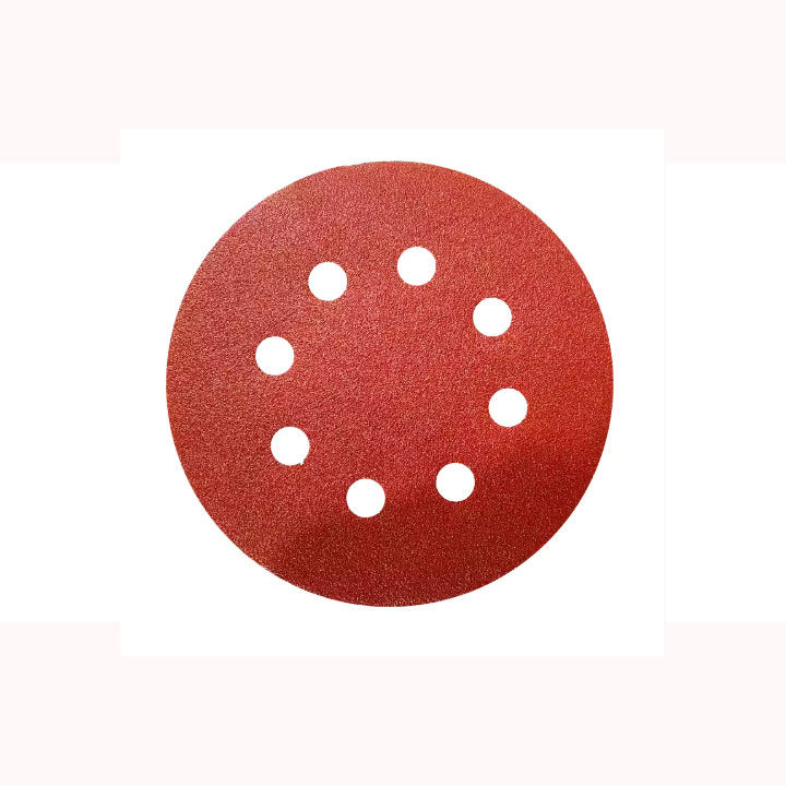 Thumbnail: Velcro Sanding Disc 7-|Aluminium Oxide8-HoleGrit 220, 5