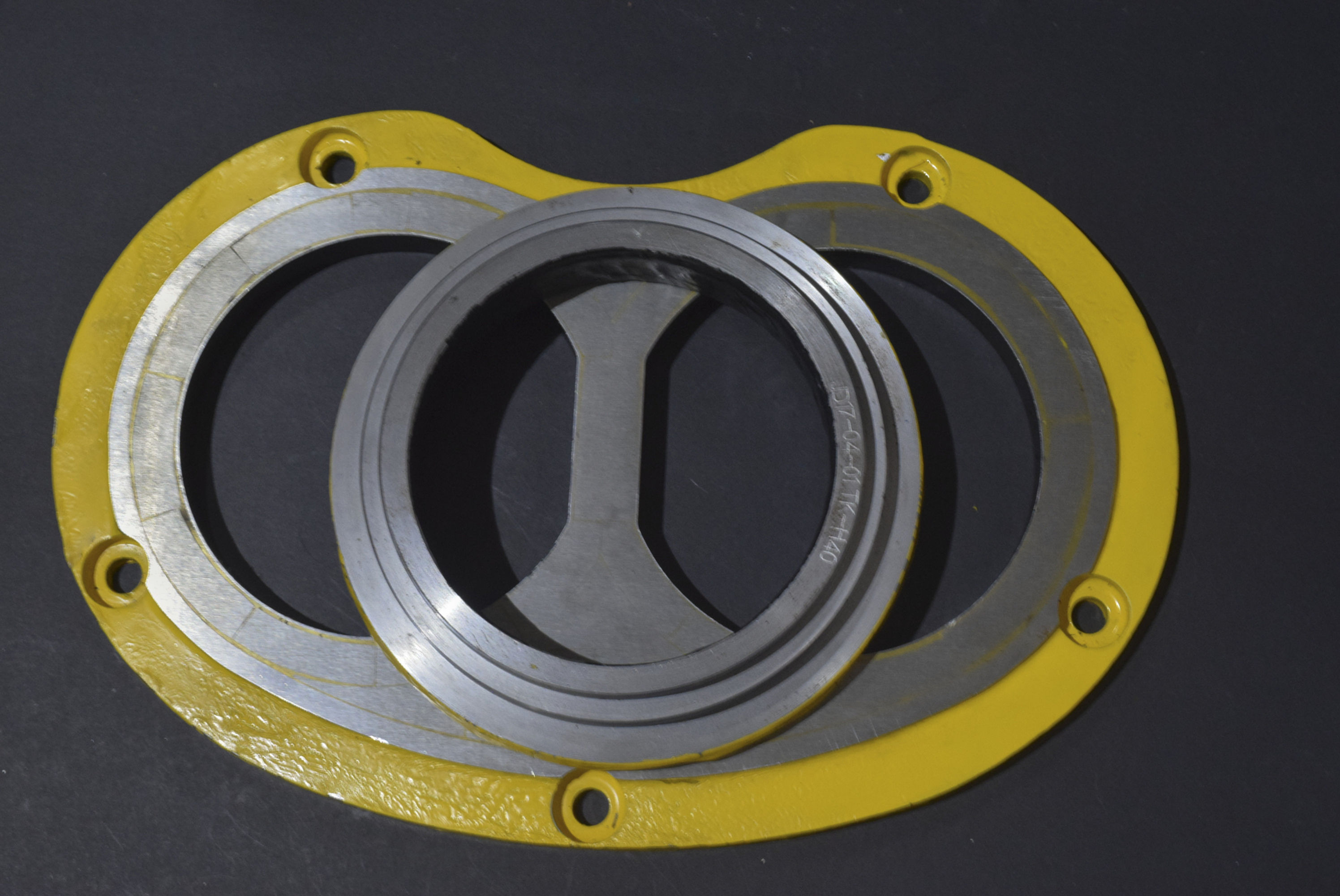 Placa gafa y anillo de corte putzmeister tk40