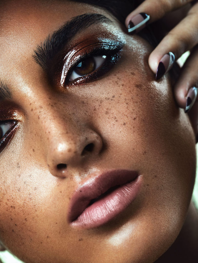 Makeup Artist Beauty Afro MAC Pat McGrath fashion advertising Brights Beautiful 