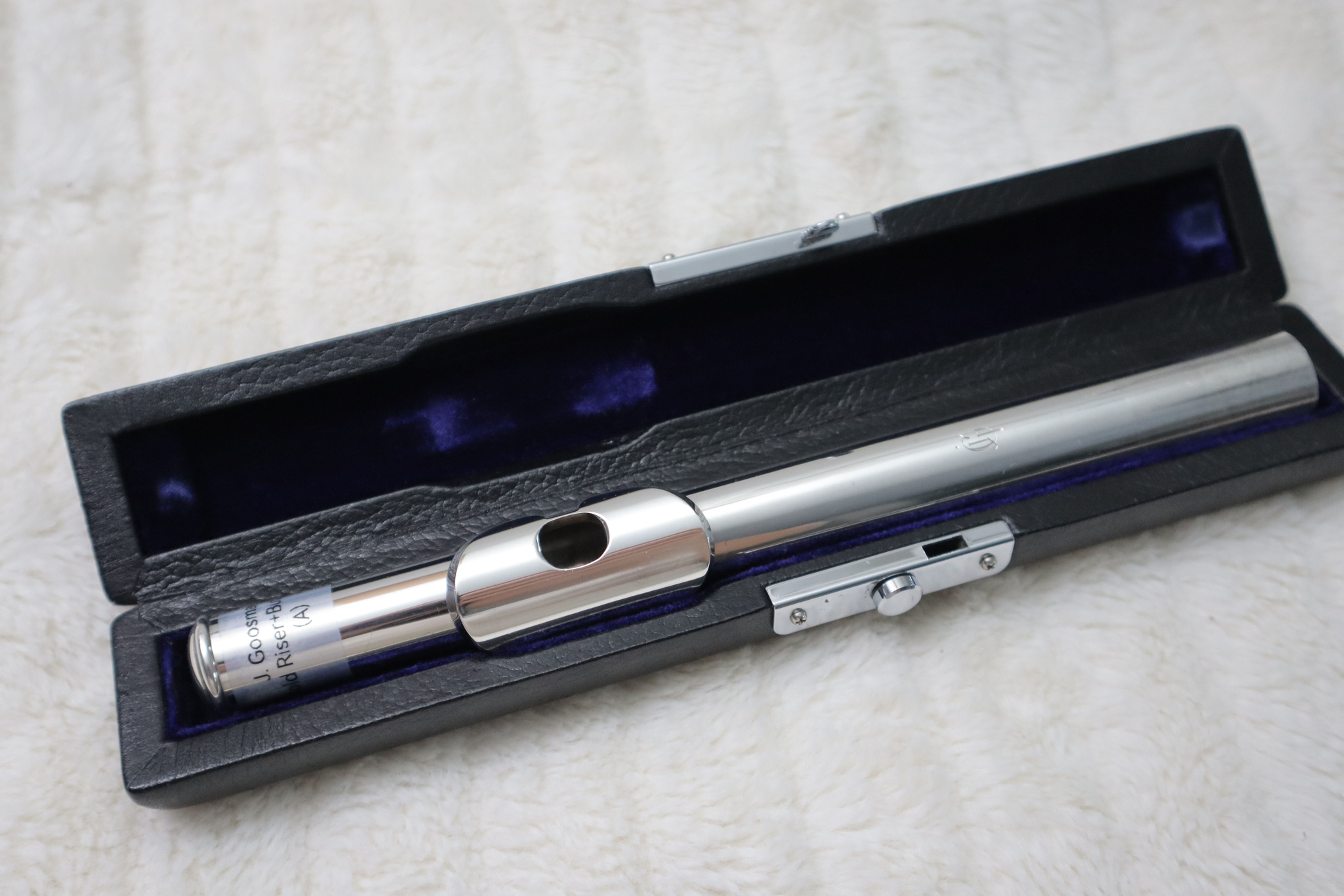 Goosman Silver (14k R, Butterfly L.P) Headjoint [A]