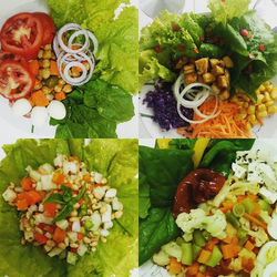 Saladas Saúde de Touro!!_Delícias na mesa para manter o corpo saudável 😋!!_#saudedetouro _#alimenta
