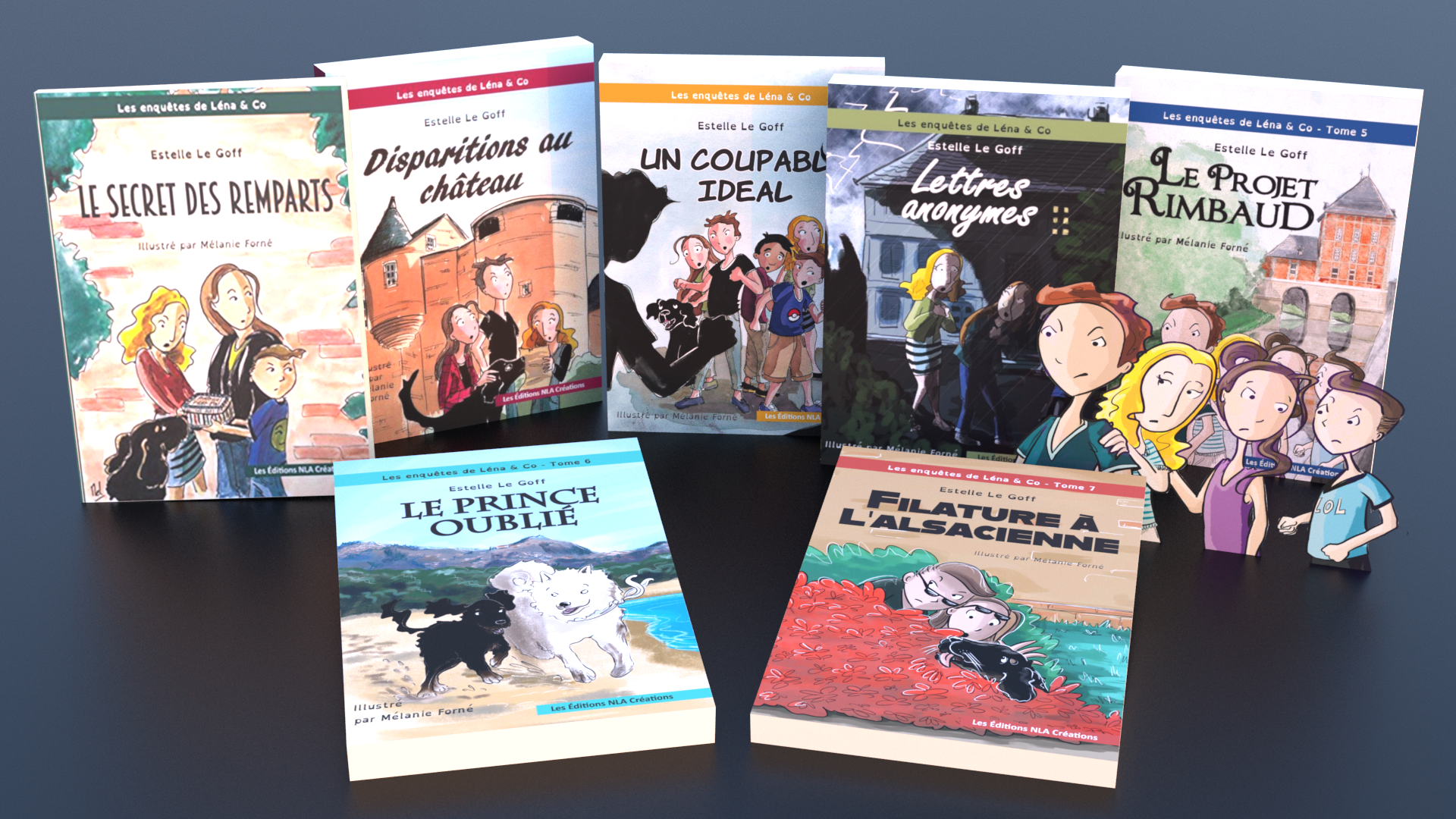 Collection "Les enquêtes de Léna et Co"