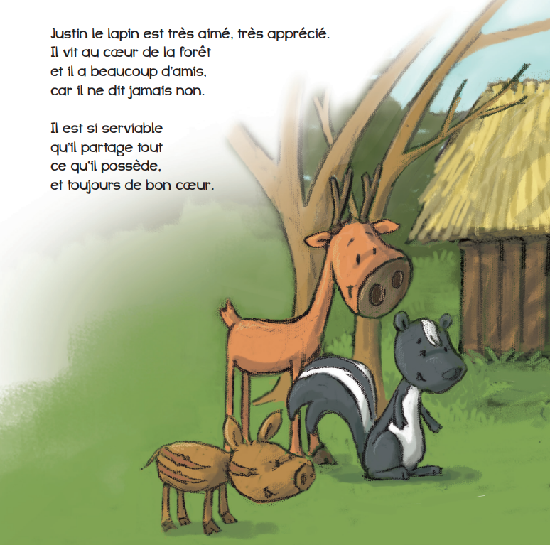 Miniature : Un lapin si gentil, version numérique