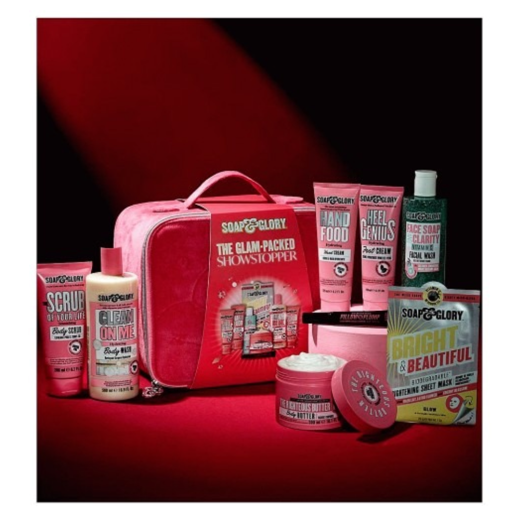 Soap & Glory The Glam-Packed Showstopper 8 Piece Full Size Gift Set