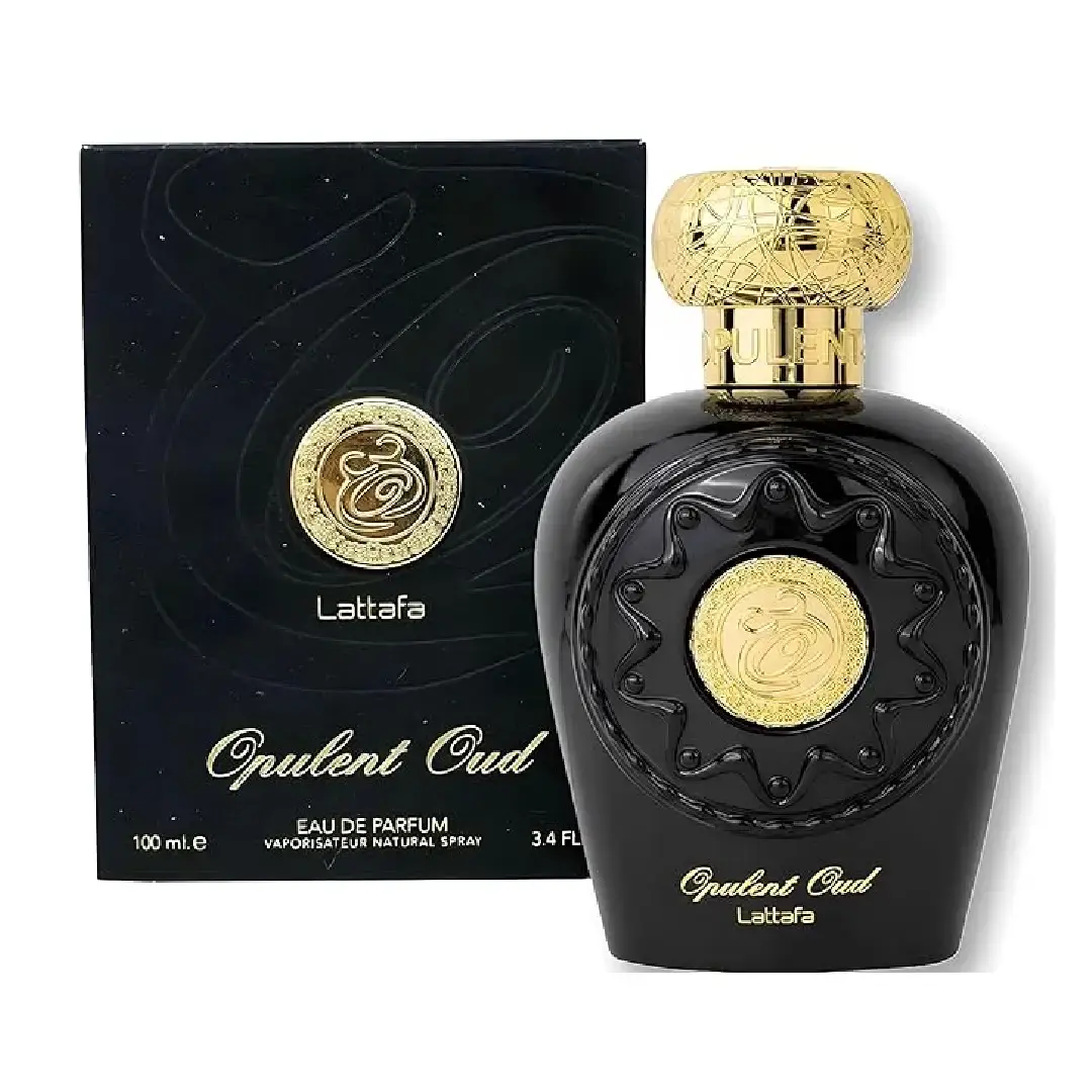 Lattafa Opulent Oud Perfume, 100ml bottle