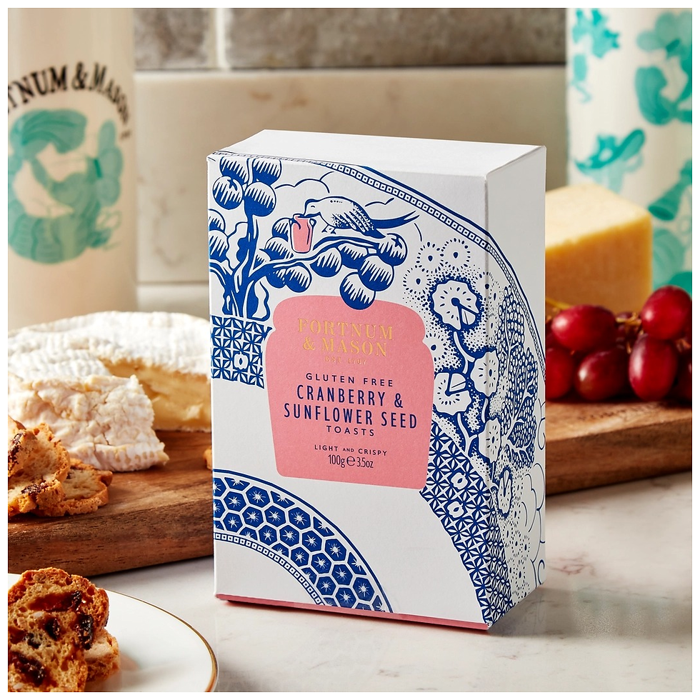 Thumbnail: Fortnum & Mason Gluten Free Cranberry & Sunflower Seed Toasts 100g