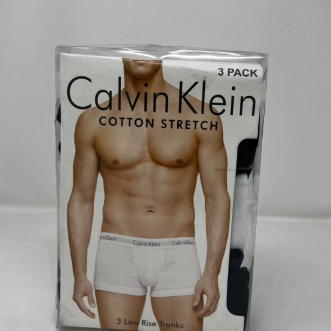 Calvin Klein Cotton Stretch 3 Low Rise Trunks