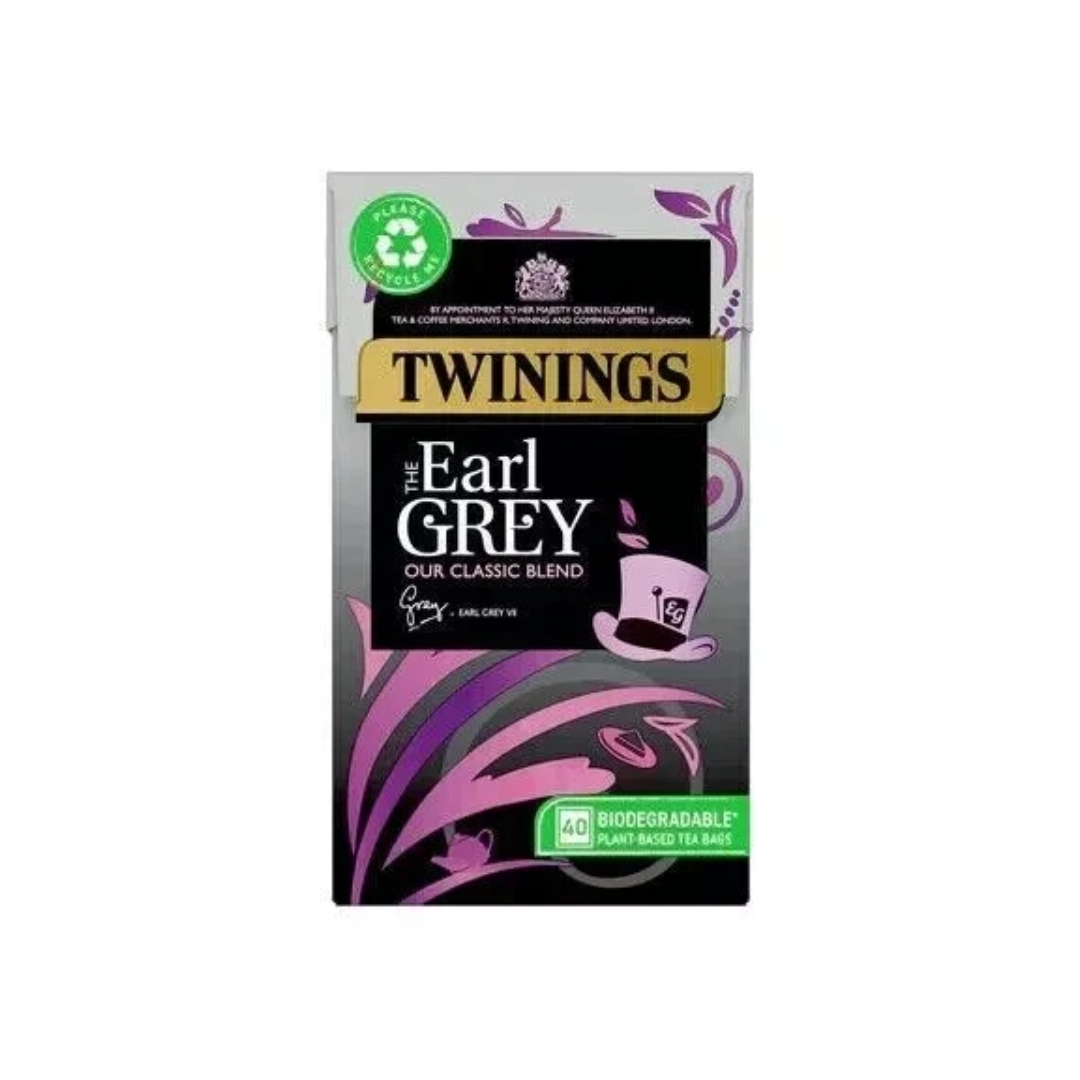 Twinings The Earl Grey 40 Teabags, 100g