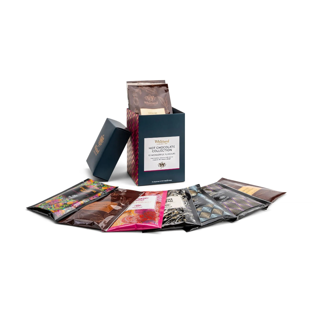 Whittard Chelsea 1886 Hot Chocolate Collection 10 Wonderful Flavours, 200gl