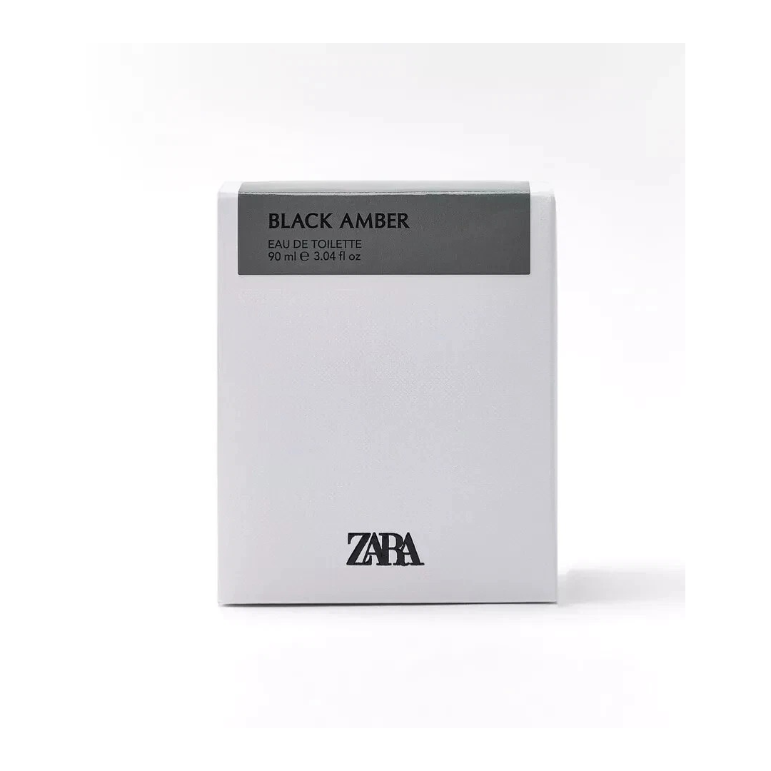 ZARA Black Amber Perfume Eau De Toilette Women Fragrance 90ml