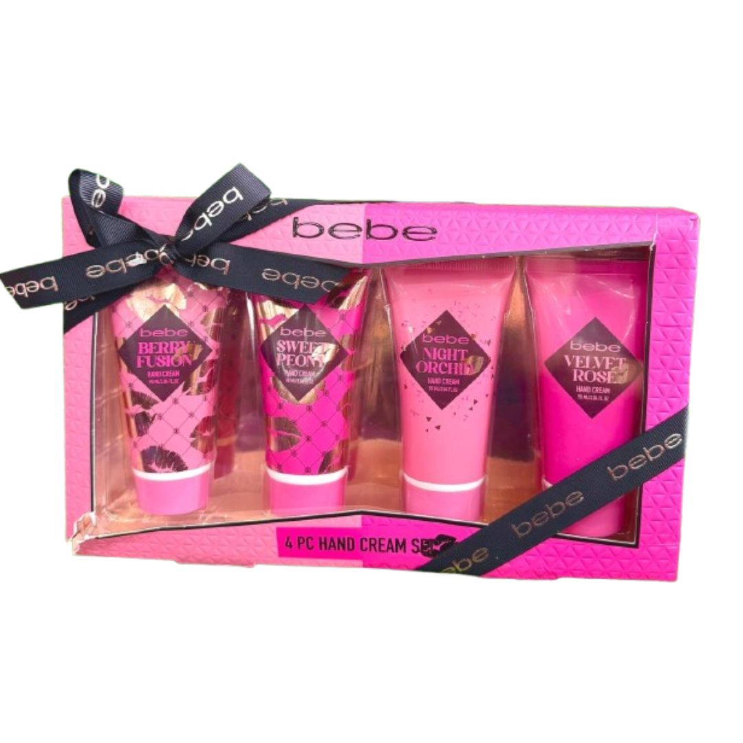 Bebe 4 Pieces Hand Cream Set