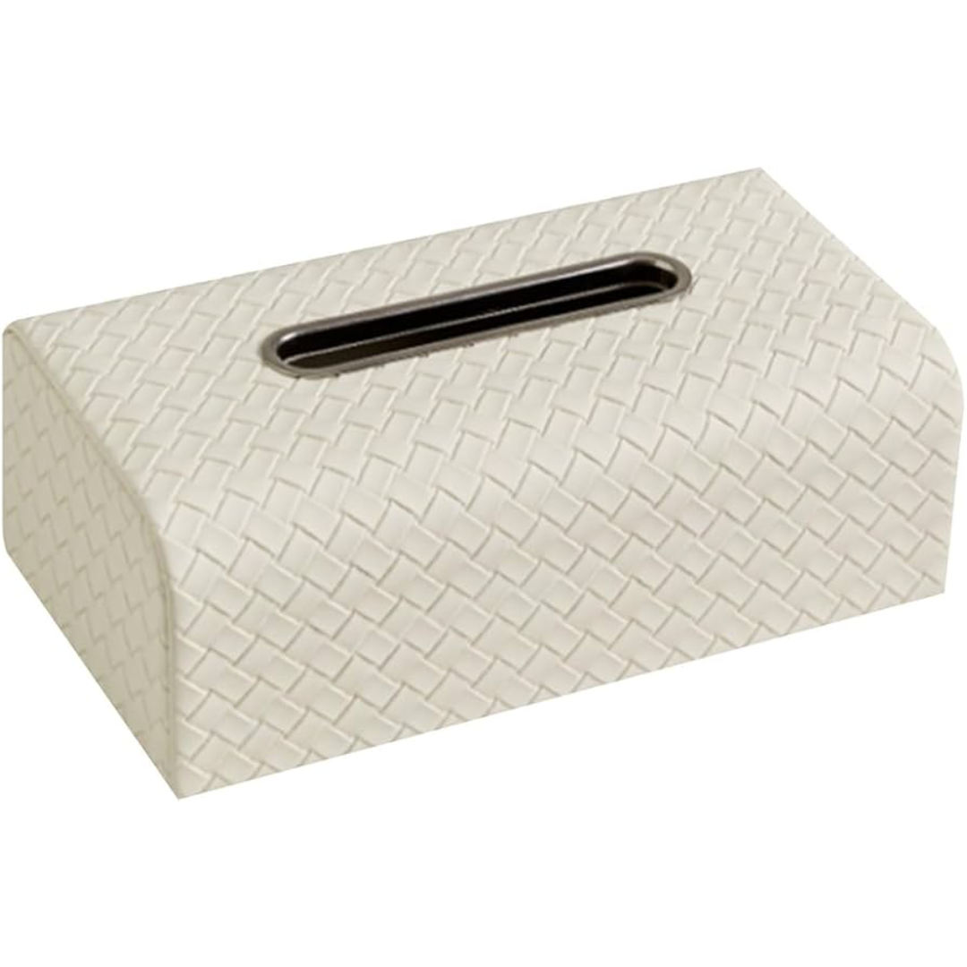 Rectangular Woven Leather Cover