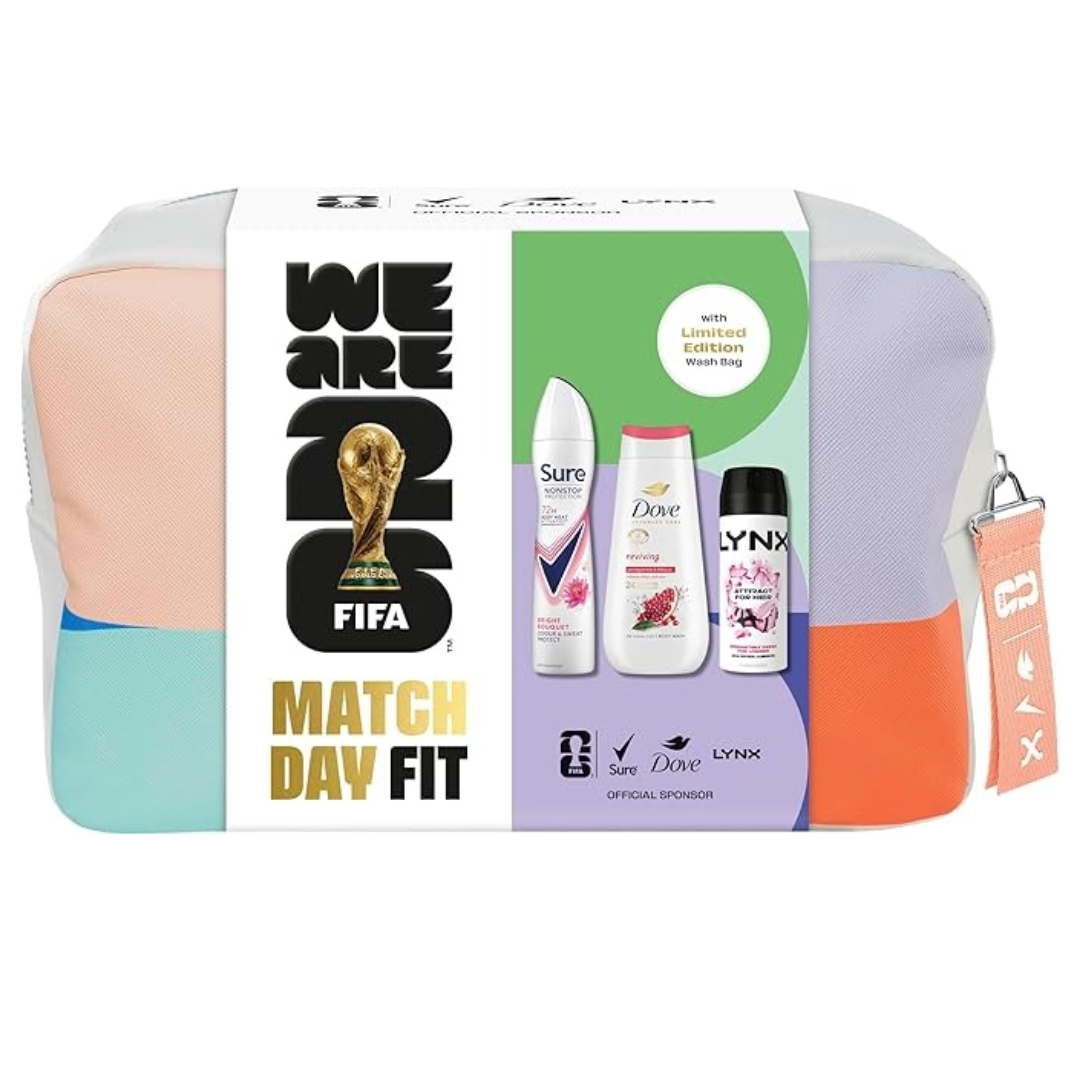 Dove, Lynx, Sure Washbag Match Day Fit