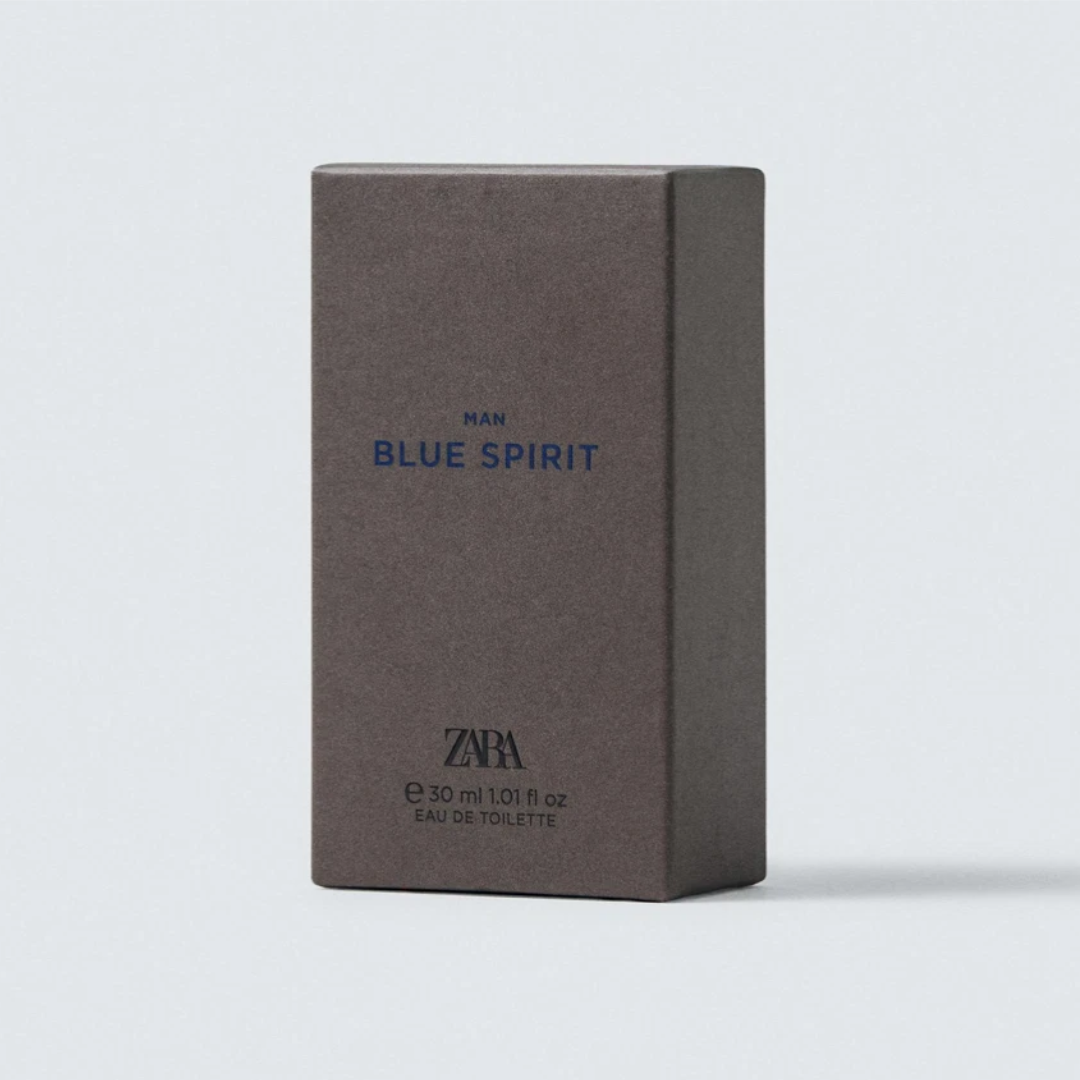 Zara Man Blue Spirit Eau De Toilette, 30ml