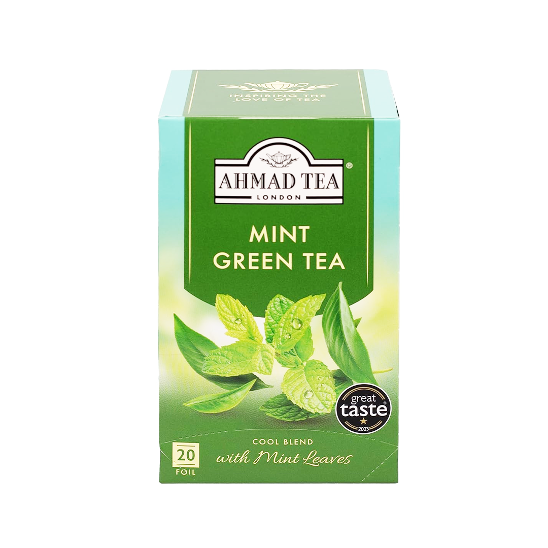 Ahmad Mint Green Tea, 40g, 20 Teabags