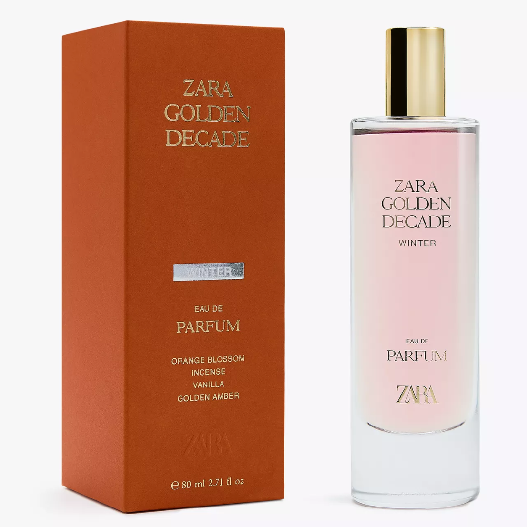 Zara Golden Decade Winter Eau De Parfum, 80ml