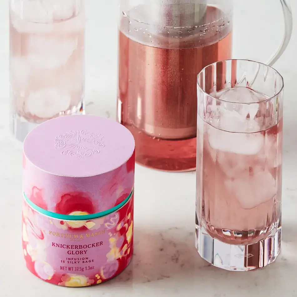 Thumbnail: Fortnum & Mason Knickerbocker Glory Infusion tea – 15 silky pyramid bags, 37.5g, fruity and creamy