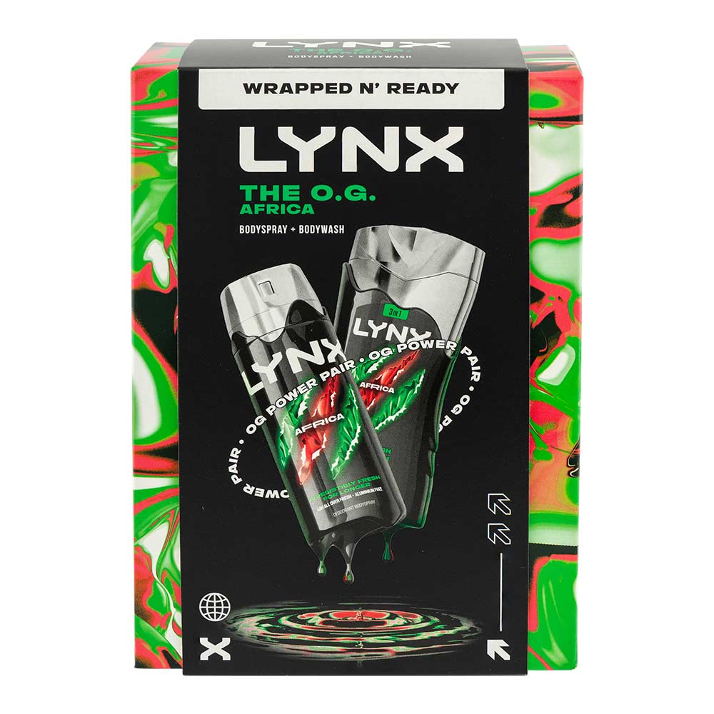 Lynx The O.G. Africa Gift Set: Wrapped N’ Ready