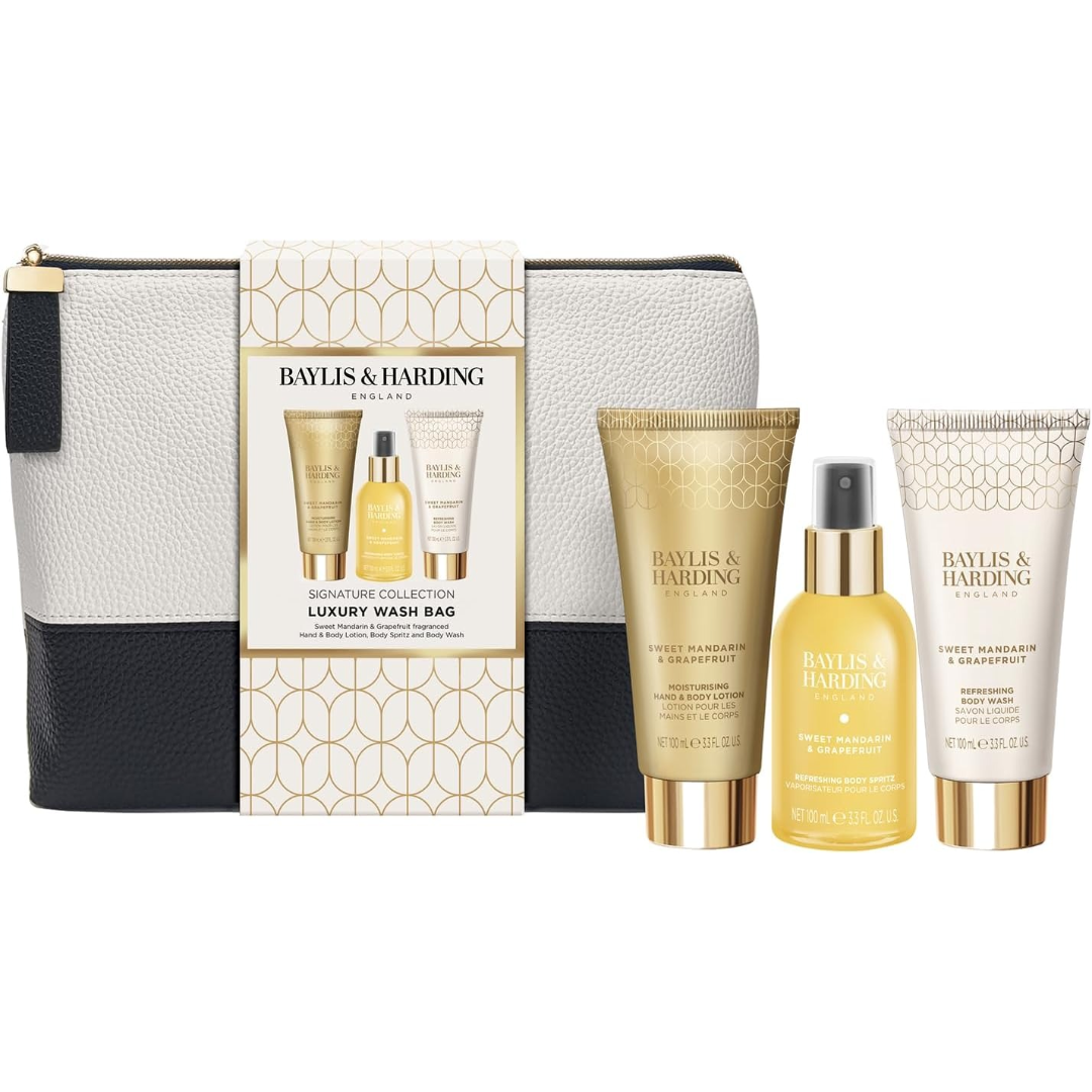 Baylis & Harding Sweet Mandarin & Grapefruit Luxury Wash Bag Gift Set