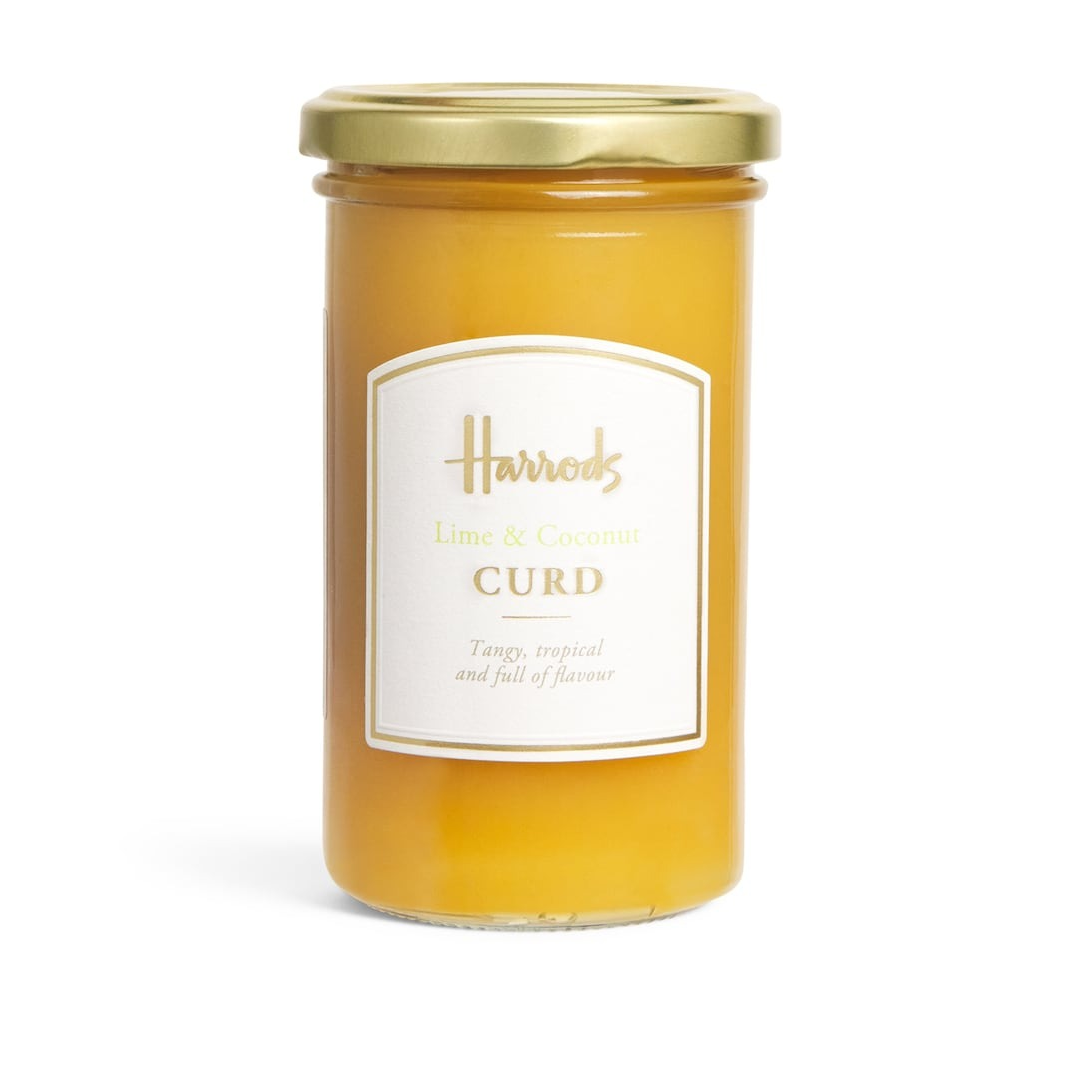 Harrods Lime Coconut Curd Tangy, Tropical And Full Of Flavour, 305g