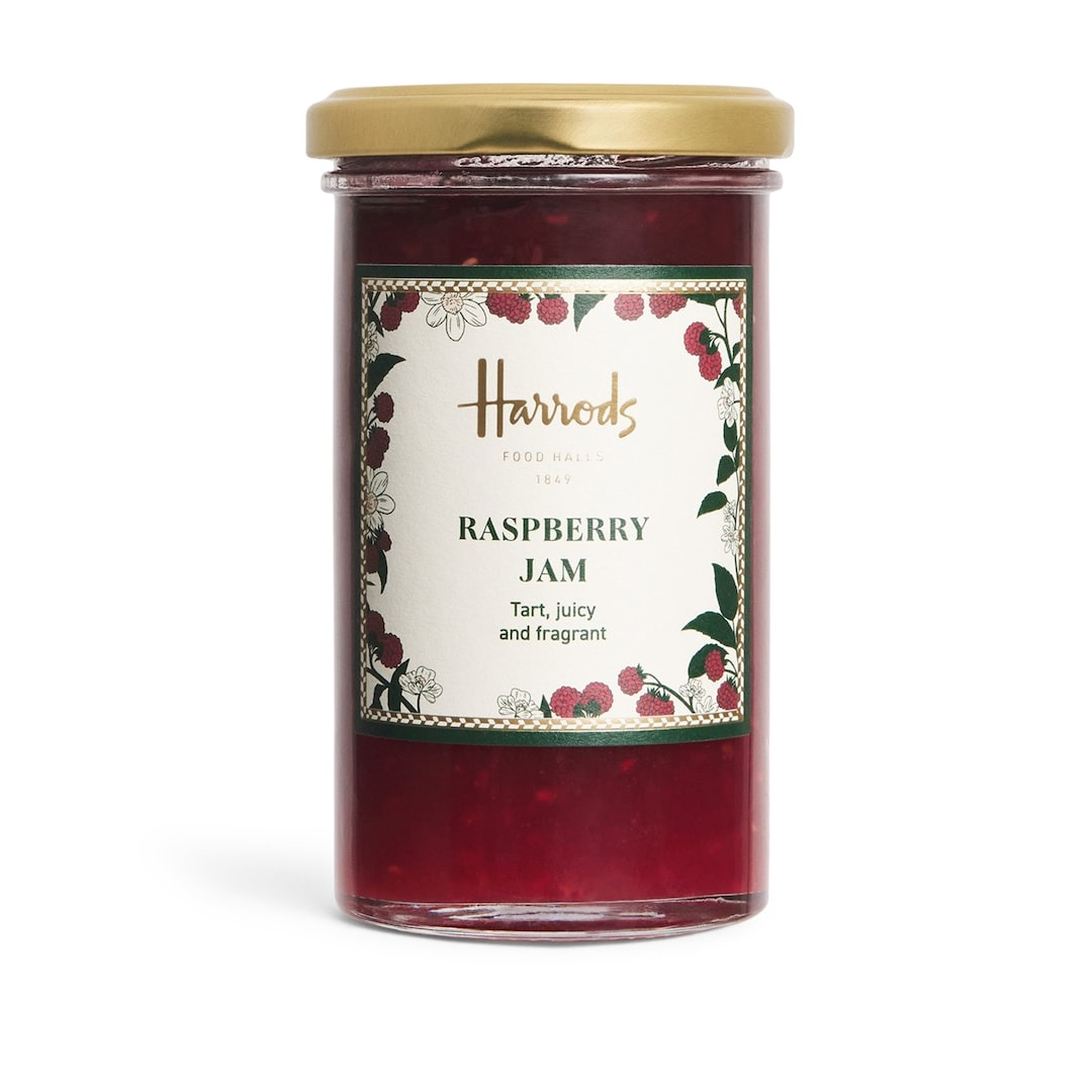 Harrods Raspberry Jam Tart, Juicy And Fragrant 280g